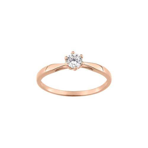 Bague Femme - Oxyde De Zirconium - Or 18 Carats