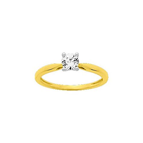 Bague Femme - Oxyde De Zirconium - Or 18 Carats