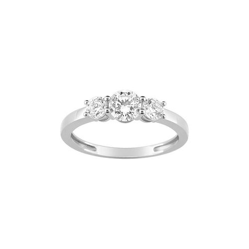 Bague Femme - Oxyde De Zirconium - Or 18 Carats