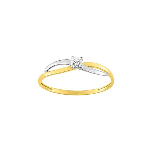 Bague Femme - Oxyde De Zirconium - Or 18 Carats