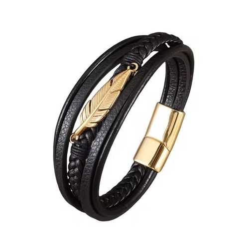 Bracelet Homme, Bracelet Cuir Homme, Bracelet Acier Inoxydable, Bracelet Homme Acier, Bracelet Homme Acier Inoxydable, Bracelets Pour Homme