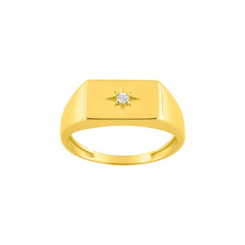 Bague Femme - Oxyde De Zirconium - Or 18 Carats