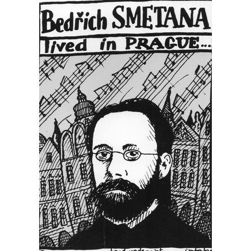Carte Postale Ancienne Theme Personnages - Bedrich Smetana Lived In Prague