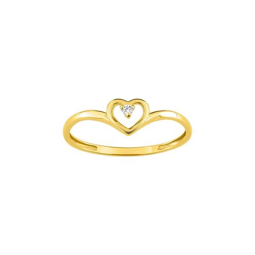 Bague Femme - Or 18 Carats - Diamant 0,02 Carats