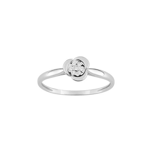Bague Femme - Or 18 Carats - Diamant 0,03 Carats