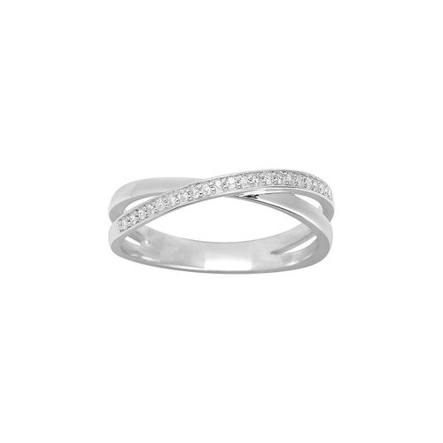Bague Femme - Or 18 Carats - Diamant 0,07 Carats