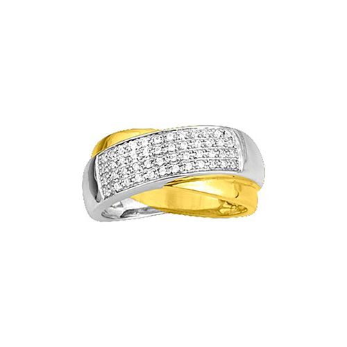 Bague Femme - Oxyde De Zirconium - Or 18 Carats