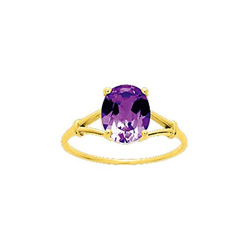 Bague Femme - Améthyste - Or 18 Carats