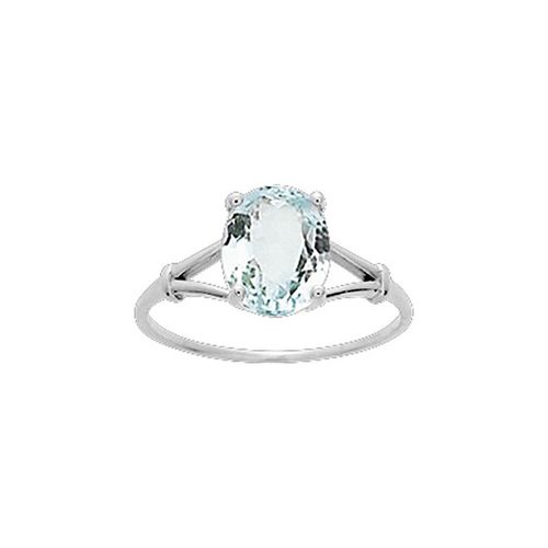 Bague Femme - Aigue Marine - Or 18 Carats