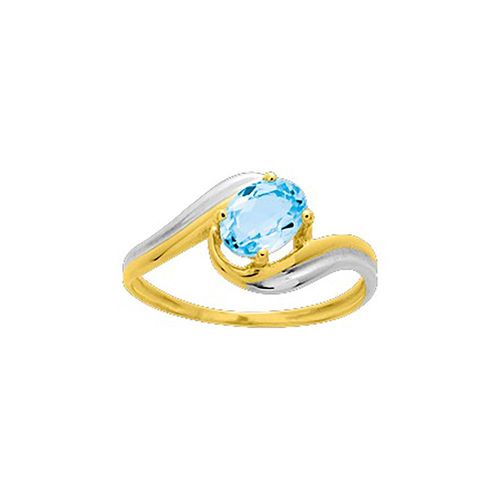 Bague Femme - Topaze - Or 18 Carats
