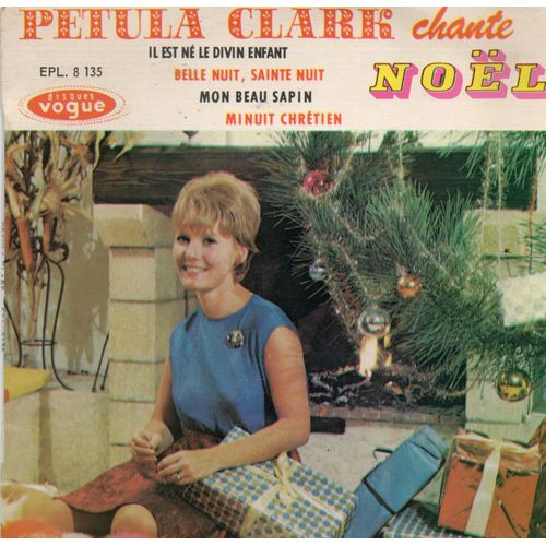 Petula Clark "Petula Clark Chante Noël" Vinyle 45 T 17 Cm - Ep - Vogue - 1963