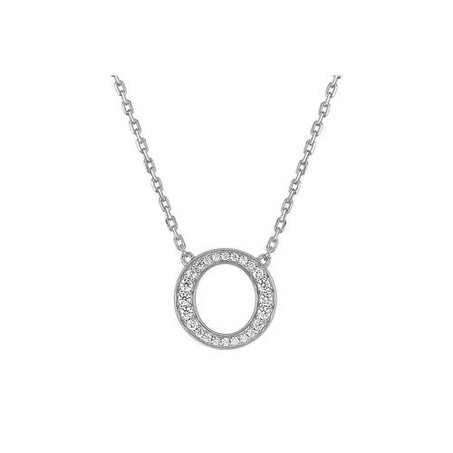 Collier Femme - Oxyde De Zirconium - Argent 925 - Longueur : 42 Cm