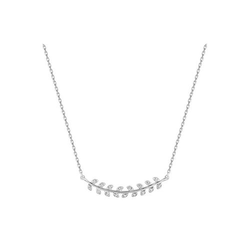 Collier Femme - Oxyde De Zirconium - Argent 925 - Longueur : 42 Cm