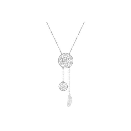 Collier Femme - Oxyde De Zirconium - Argent 925 - Longueur : 42 Cm