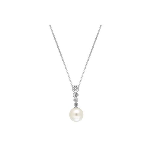 Collier Femme - Oxyde De Zirconium - Argent 925 - Longueur : 42 Cm