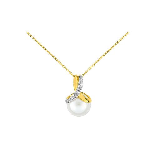Collier Femme - Perle - Or 18 Carats - Longueur : 42 Cm