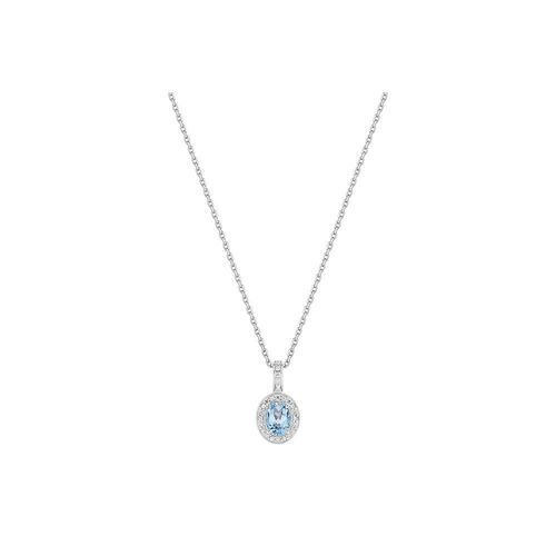 Collier Femme - Topaze - Or 18 Carats - Longueur : 42 Cm
