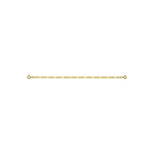 Chaîne Mixte - Or 18 Carats - Longueur : 18 Cm