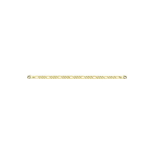 Chaîne Mixte - Or 18 Carats - Longueur : 18 Cm