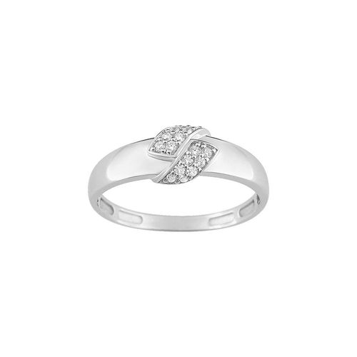 Bague Femme - Oxyde De Zirconium - Or 9 Carats
