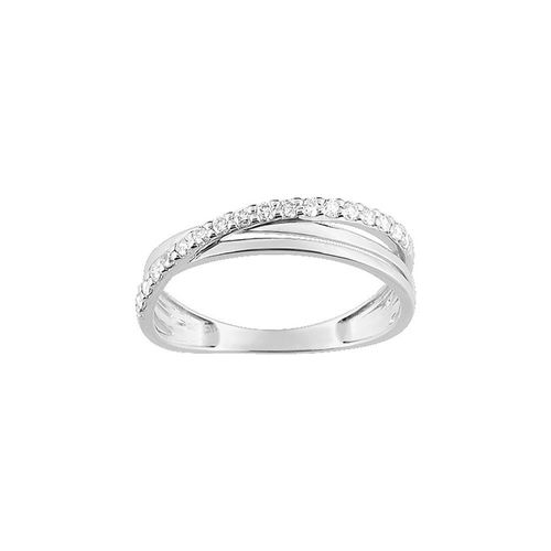 Bague Femme - Oxyde De Zirconium - Or 9 Carats