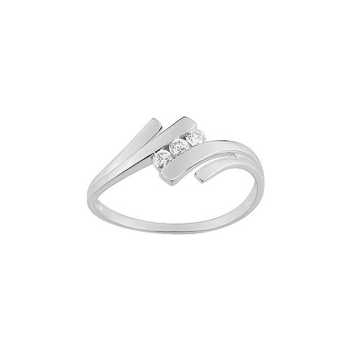 Bague Femme - Oxyde De Zirconium - Or 9 Carats