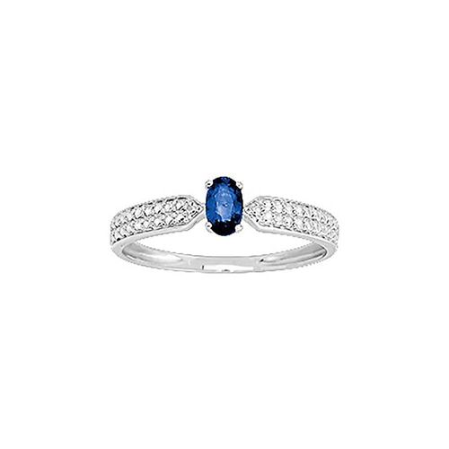 Bague Femme - Saphir - Or 9 Carats
