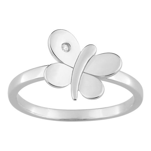 Bague Femme - Oxyde De Zirconium - Argent 925 - Papillon