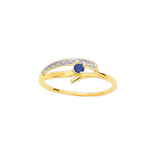 Bague Femme - Saphir - Or 9 Carats