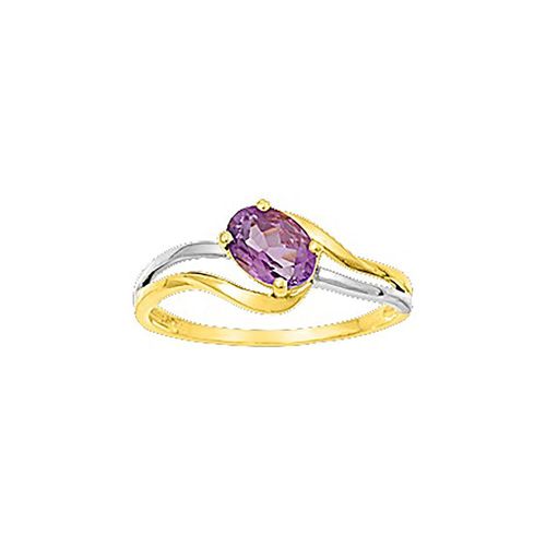 Bague Femme - Améthyste - Or 9 Carats