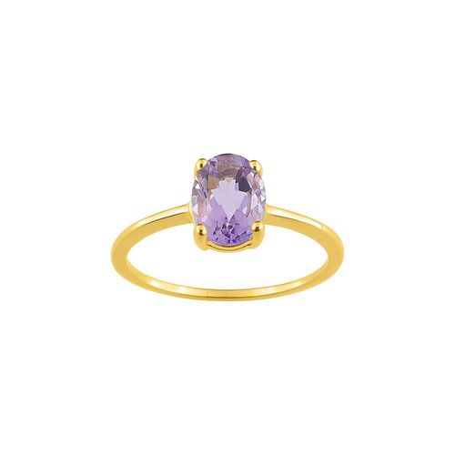 Bague Femme - Améthyste - Or 9 Carats