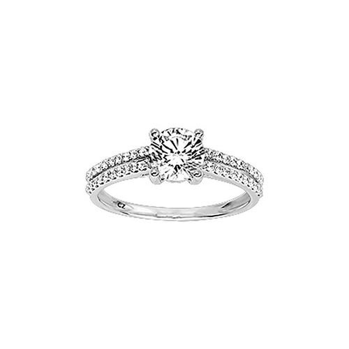 Bague Femme - Oxyde De Zirconium - Or 9 Carats