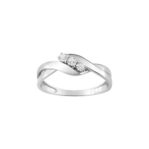 Bague Femme - Oxyde De Zirconium - Or 9 Carats