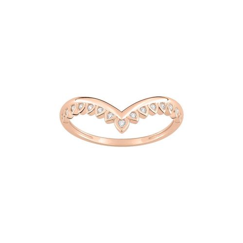 Bague Femme - Oxyde De Zirconium - Or 9 Carats