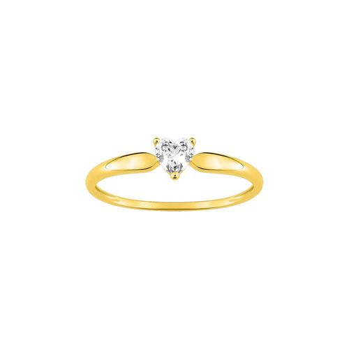 Bague Femme - Oxyde De Zirconium - Or 9 Carats