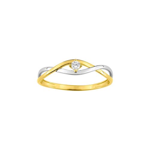 Bague Femme - Oxyde De Zirconium - Or 9 Carats