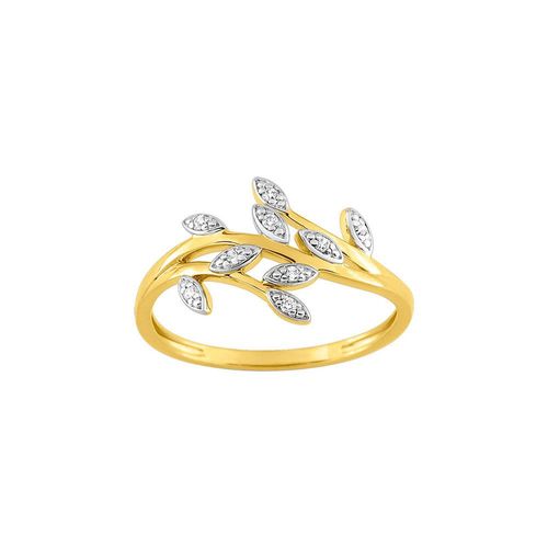 Bague Femme - Oxyde De Zirconium - Or 9 Carats