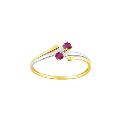 Bague Femme - Rubis - Or 9 Carats