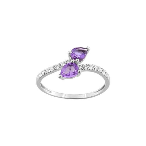 Bague Femme - Améthyste - Or 9 Carats