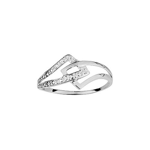 Bague Femme - Or 9 Carats - Diamant 0,01 Carats
