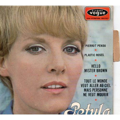 Petula Clark "Pierrot Pendu" Vinyle 45 T 17 Cm - Ep - Vogue - 1966