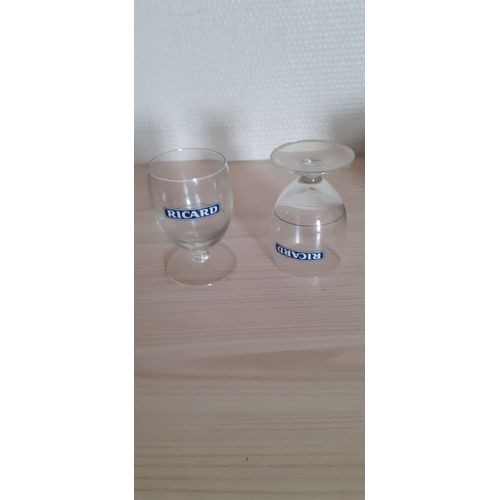 2 Verres " Ricard"