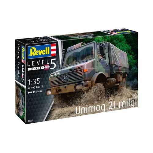 Maquettes  Unimog 2t Milgl-Revell