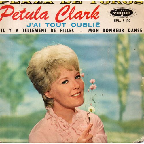 Petula Clark "Plaza De Toros" Vinyle 45 T 17 Cm - Ep - Vogue - 1963