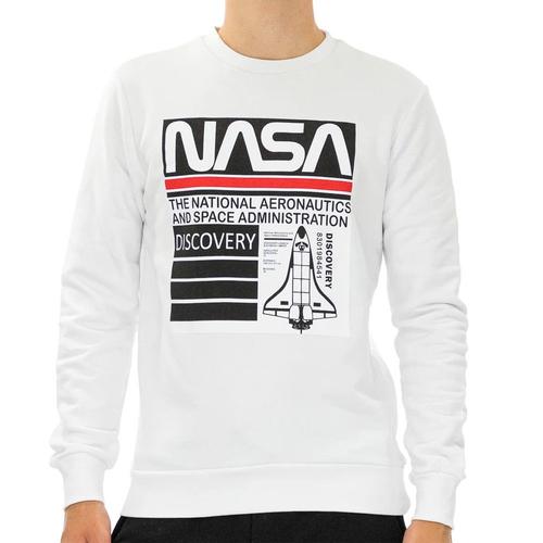 Sweat Blanc Homme Nasa 58s