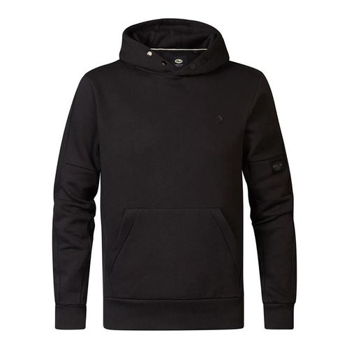 Sweat Capuche Hooded Petrol Industries Men Sweater Hooded Noir