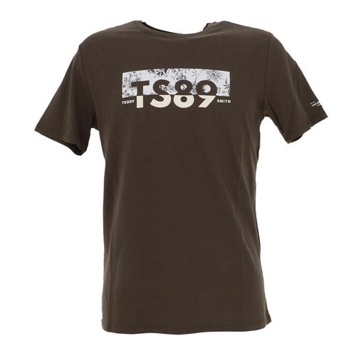 Tee Shirt Manches Courtes Teddy Smith T-Ezio 2 Mc Kaki