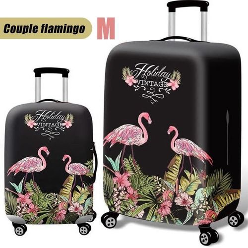 TEMPSA ?lastique Voyage Bagage Valise Housse Protection Couple flamingo 22 M