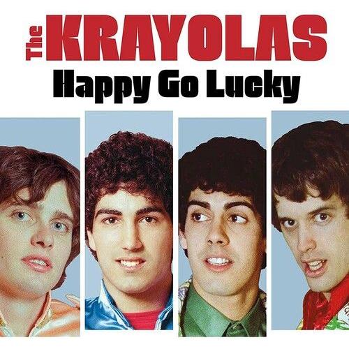 The Krayolas - Happy Go Lucky - Neon Orange [Vinyl] Colored Vinyl, Gatefold Lp J