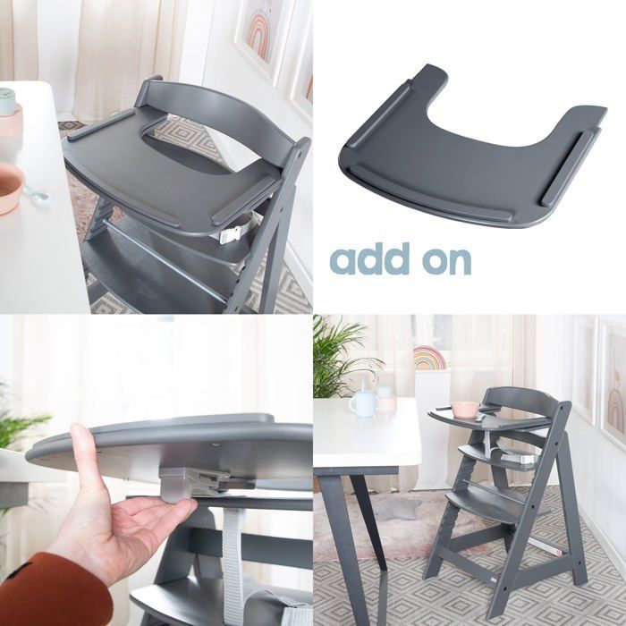 Roba Plateau De Chaise Haute Sit Up Flex - Avec Rebords lev... - 6